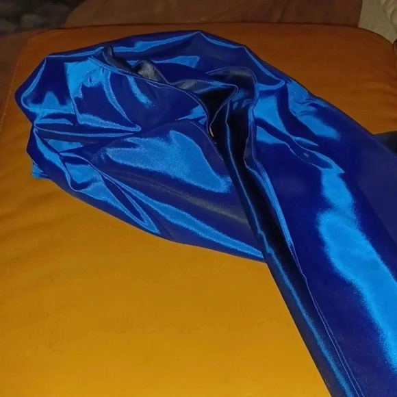 🏍gorgeous blue Dress with shawl🎉 - Picture 12 of 13